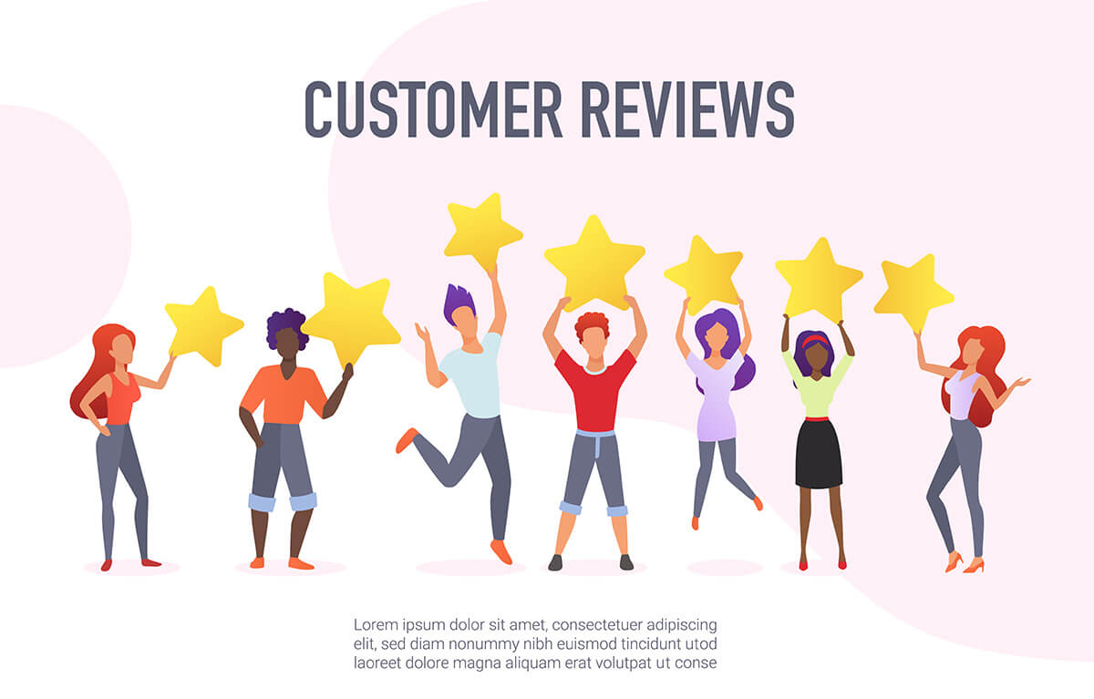Customer Reviews improve conversion